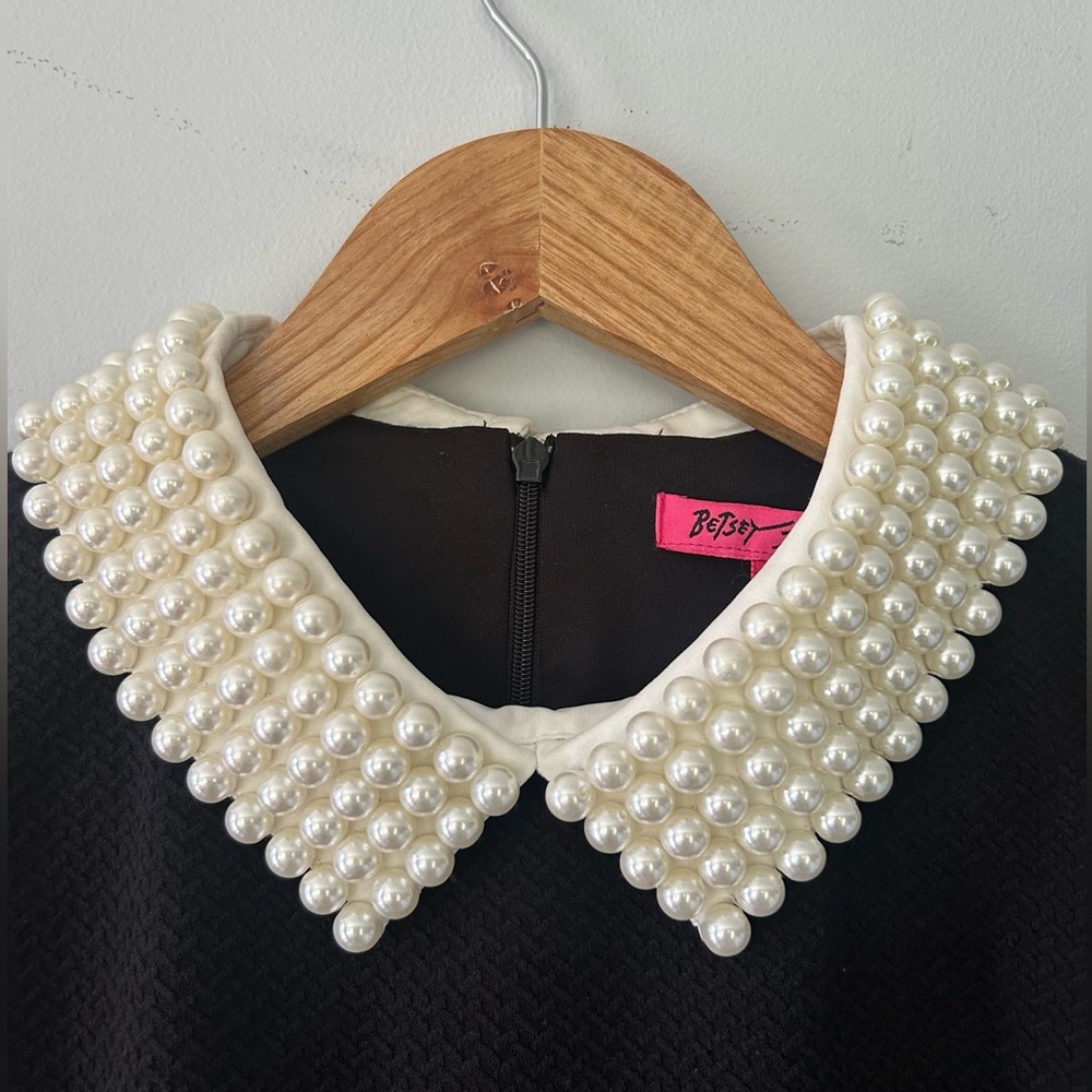 Betsey Johnson Pearl Collar Dress (8)